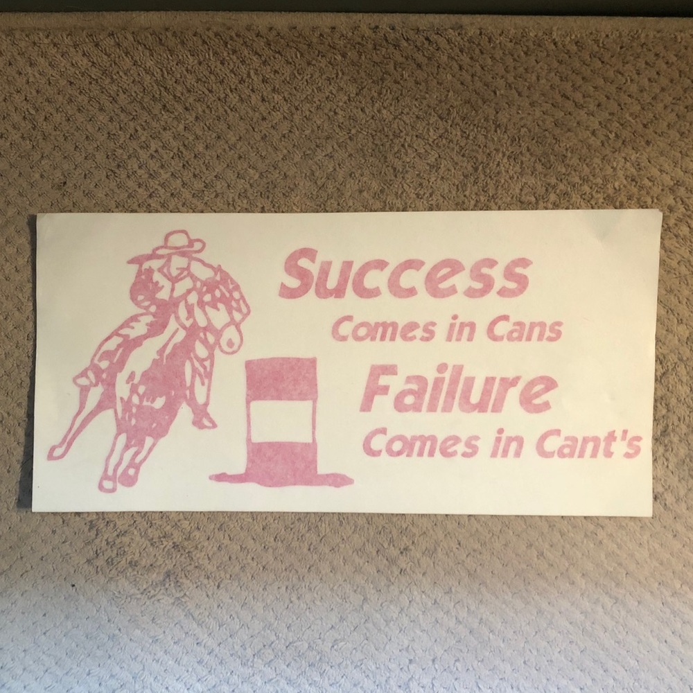 Barrel Racing Decal Window, Auto, Cowgirl Riding - Picture 2 of 2